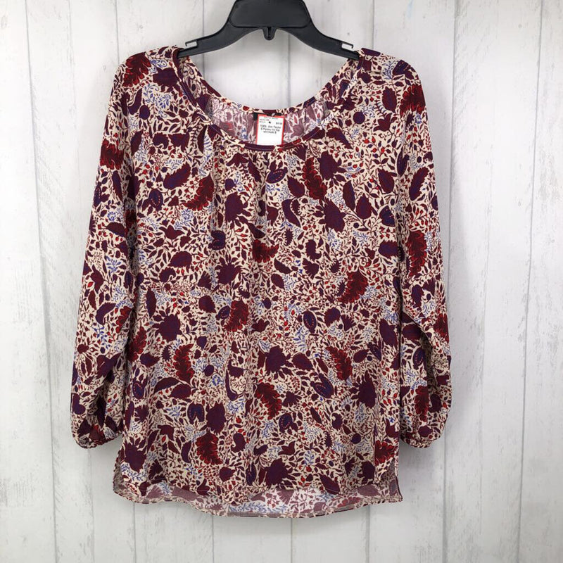 S Paisley l/s top