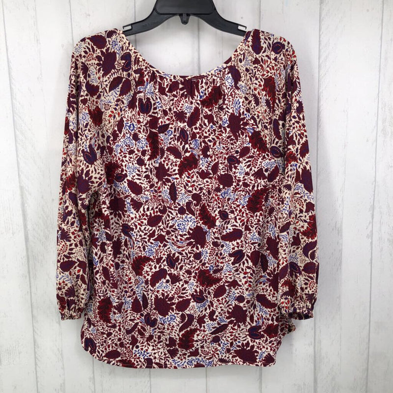 S Paisley l/s top