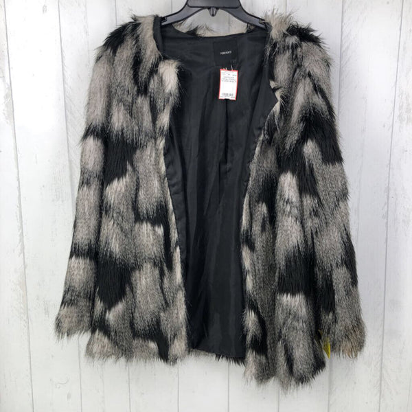 M Faux fur jacket