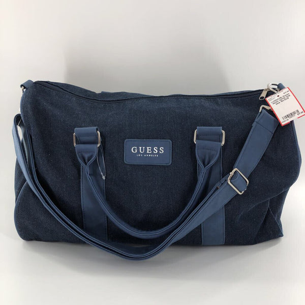 denim duffle bag