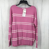 R39 Texture stripe sweater