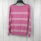 R39 Texture stripe sweater