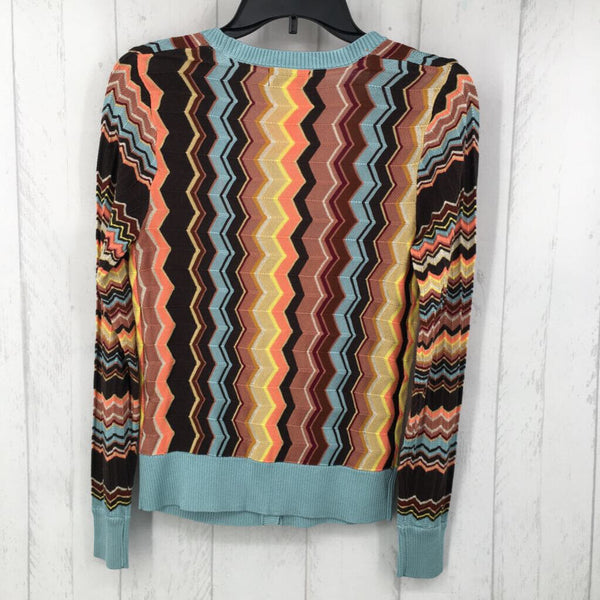 S Chevron cardigan