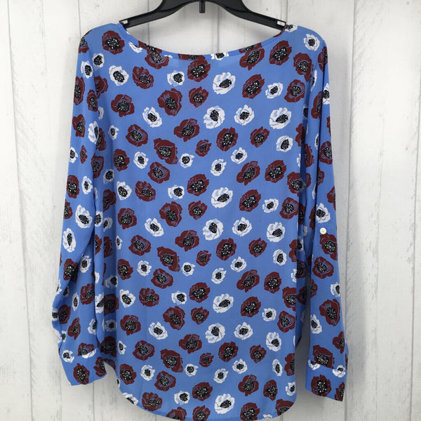 S Flo print l/s top