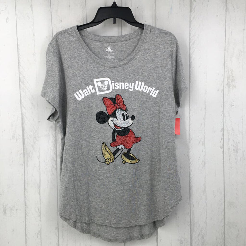 XL Embelished Minnie Mouse s/s tee