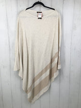 2x/3x stripe poncho