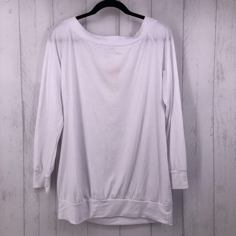 L Bateau neck l/s top