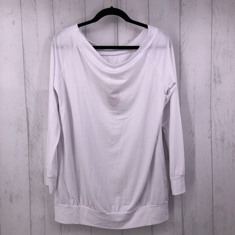 L Bateau neck l/s top