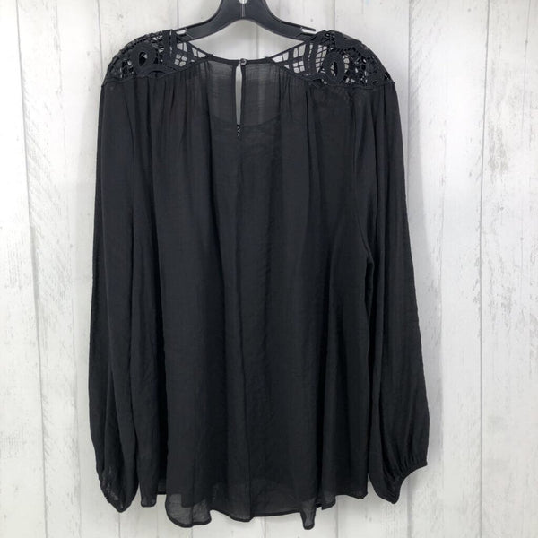 14/16 Lace top l/s top