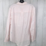 M Striped button down l/s top