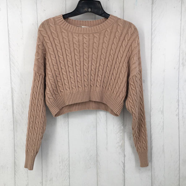 S l/s crop sweater