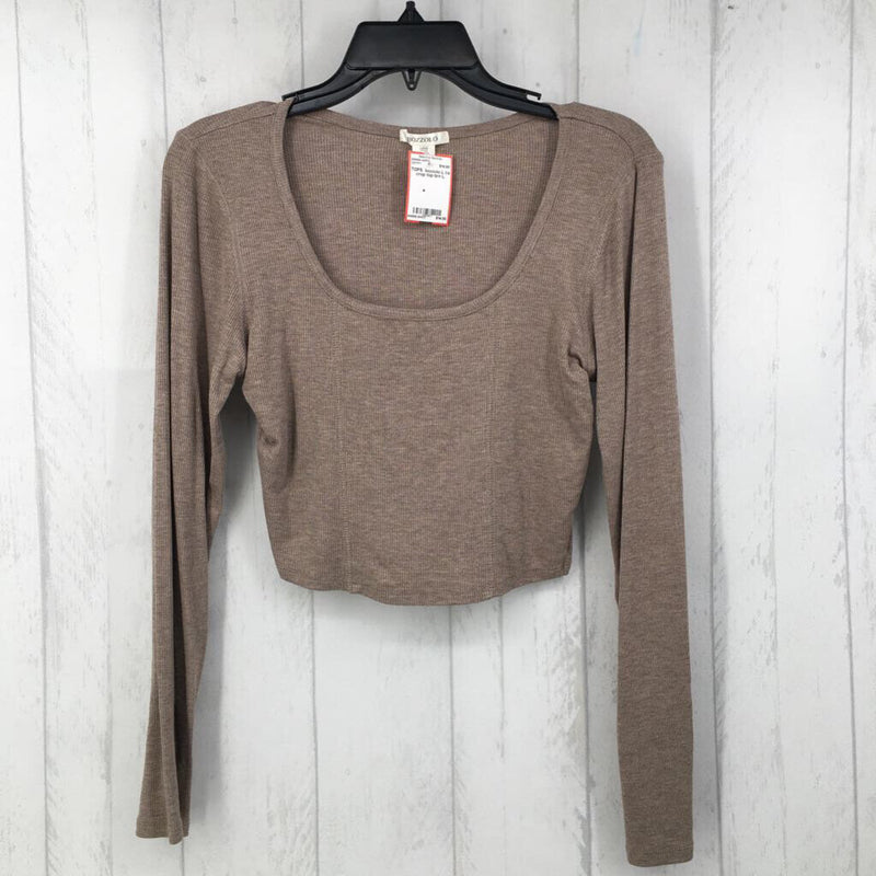 L l/s crop top