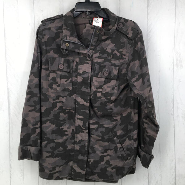 S camo zip jacket