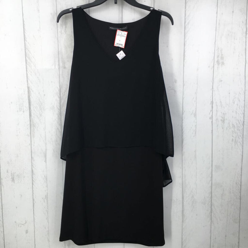 S v-neck slvs dress