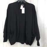 R88 S dolman slv pocket open cardigan