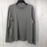 XL l/s crew neck top