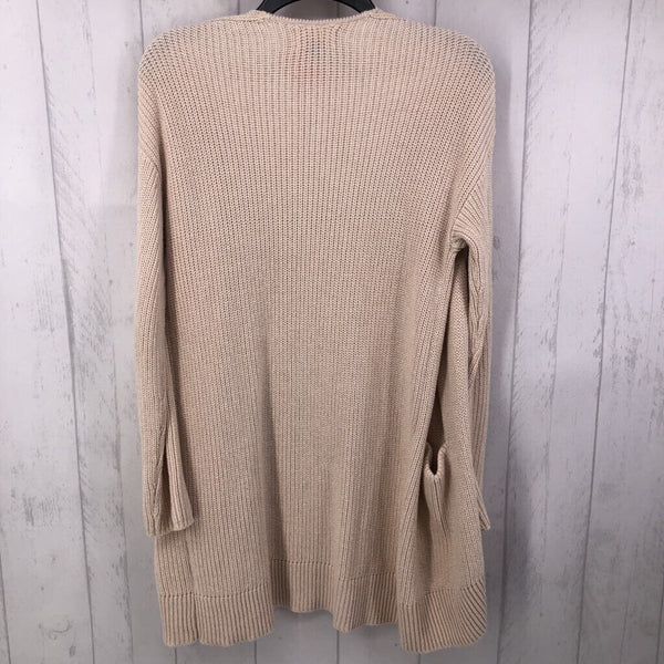 XS l/s open cardigan