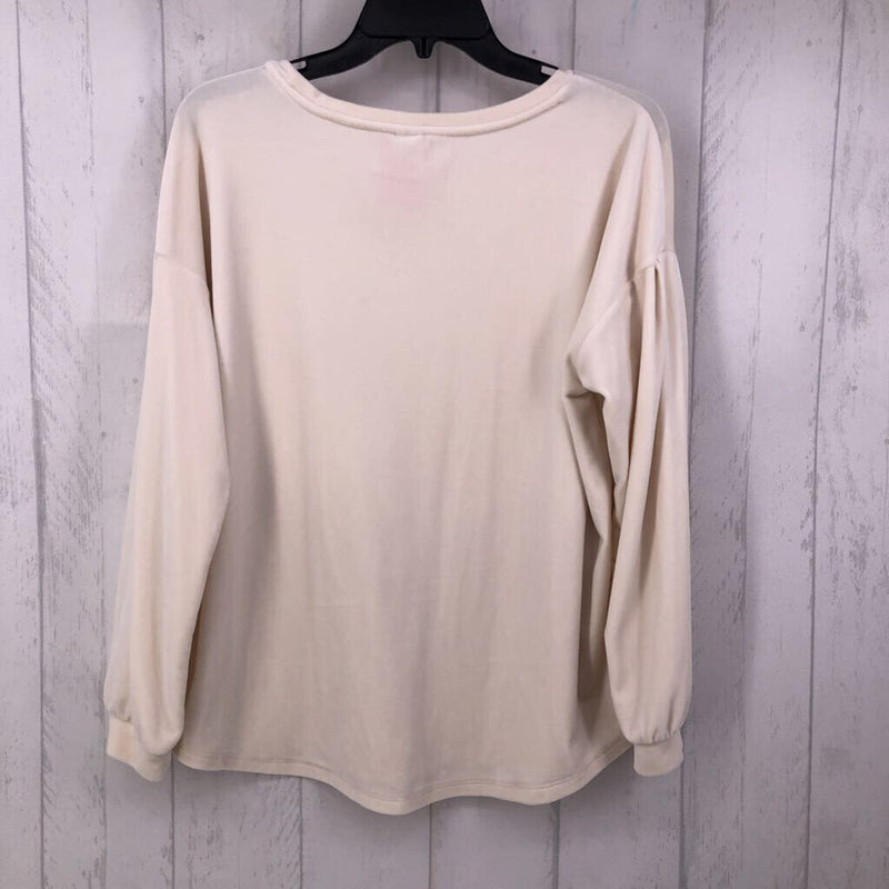 L Velvet l/s top