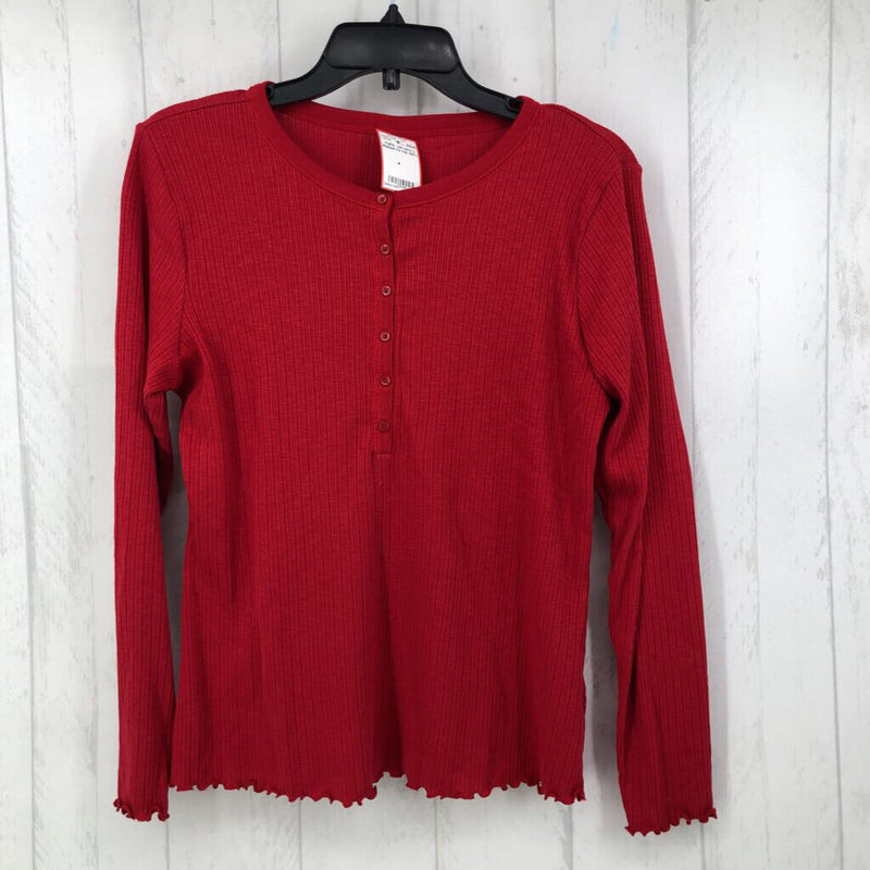 L Ribbed l/s top