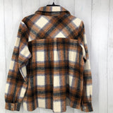 M Plaid shacket