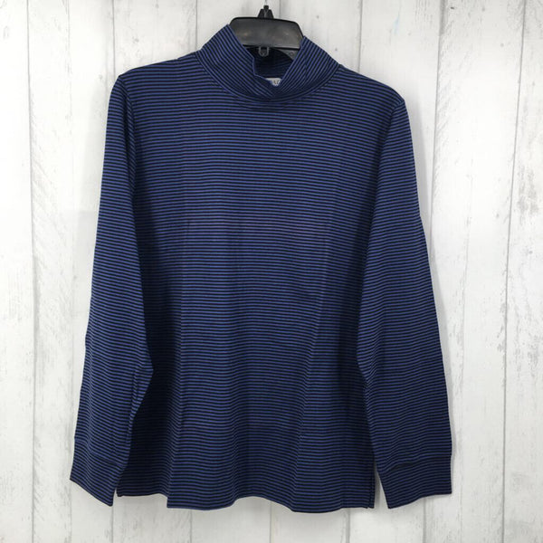 XL l/s stripe t-neck top