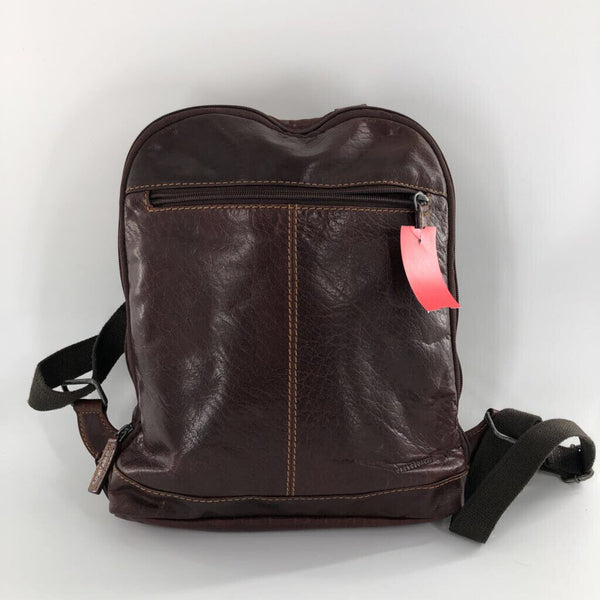 leather backpack