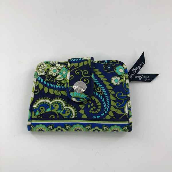 paisley print bi-fold wallet