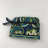 paisley print bi-fold wallet