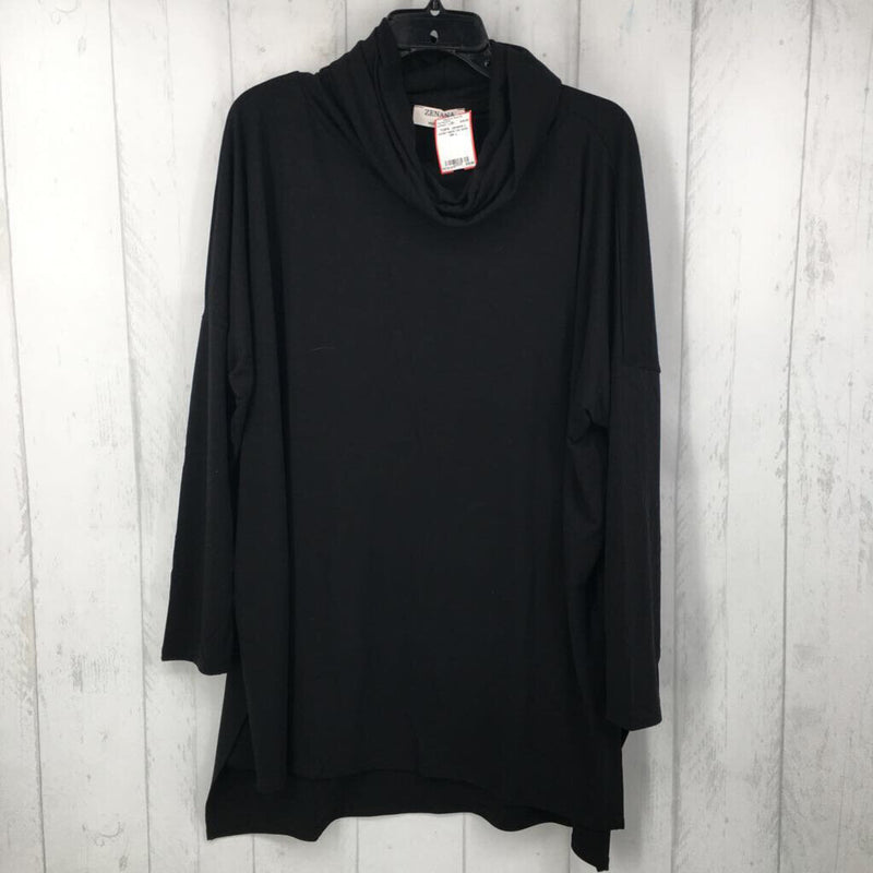 L cowl neck l/s tunic