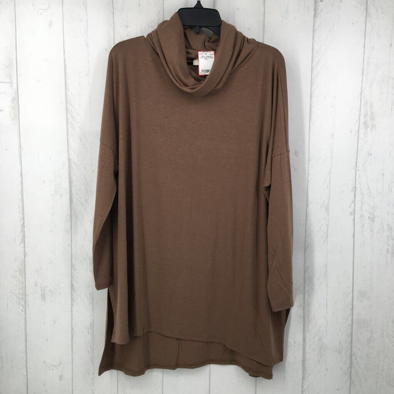 L cowl neck l/s tunic