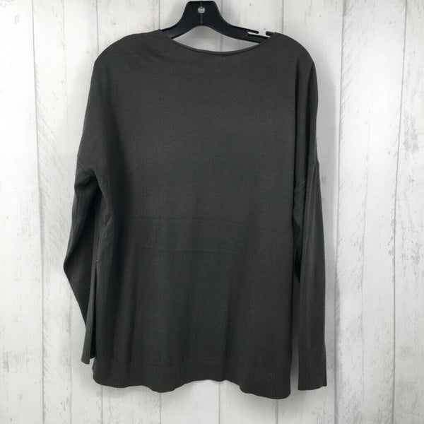 L l/s v-neck sweater