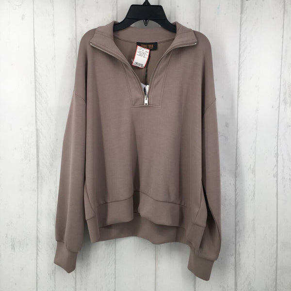 R68 L l/s quarter zip sweatshirt