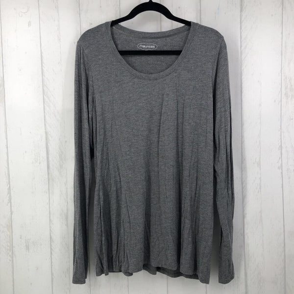 XXL l/s crew neck top