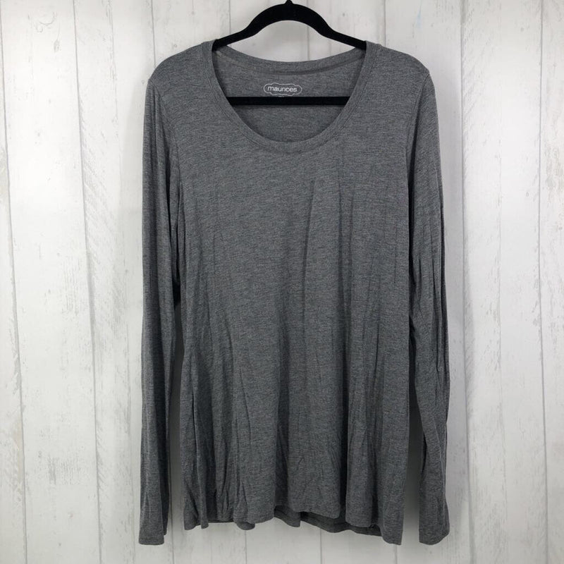 XXL l/s crew neck top