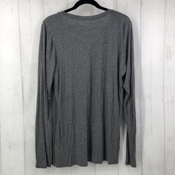 XXL l/s crew neck top