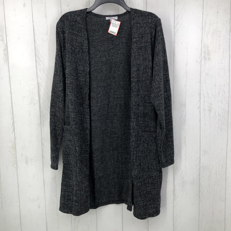 S l/s pocket open cardigan