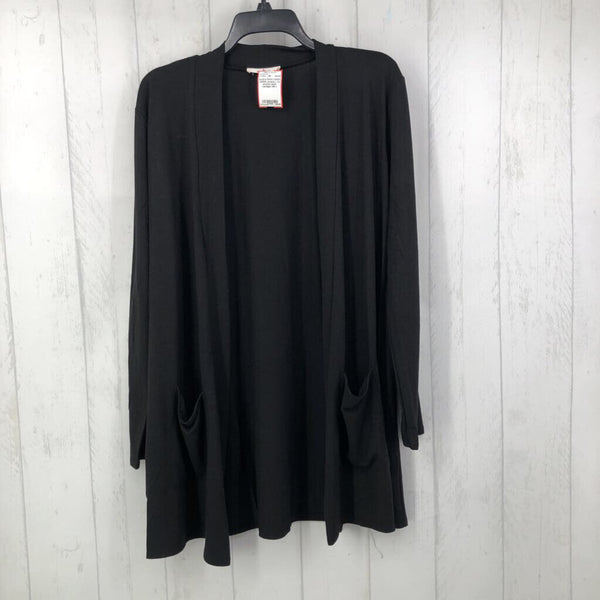 L l/s pocket open cardigan