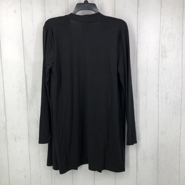 L l/s pocket open cardigan