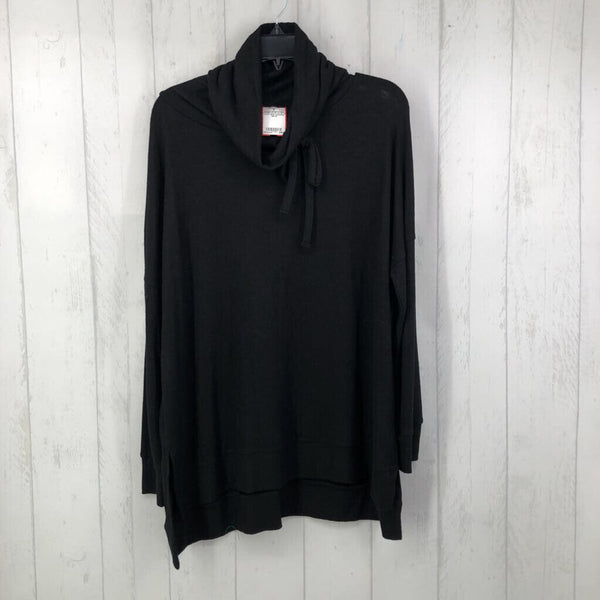 M l/s cowl neck sweater