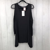 R55 XXL l/s cold shoulder top