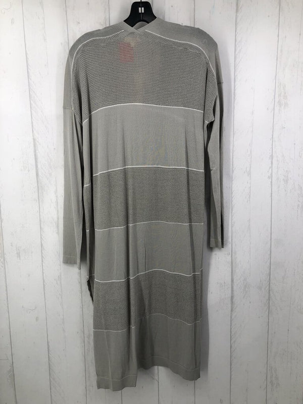 M l/s open long cardigan