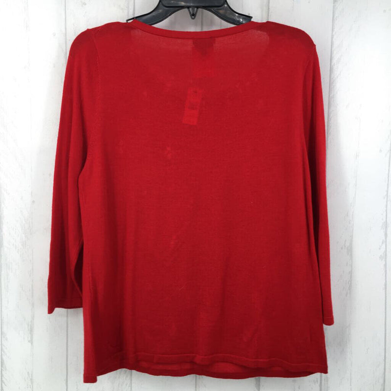 R119 XLp l/s embellished sweater