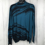 XL(3) abstract t-neck sweater