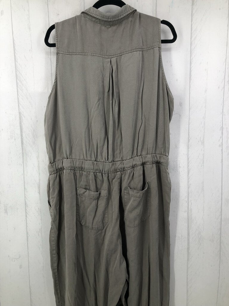 XL Slvls utility jumpsuit