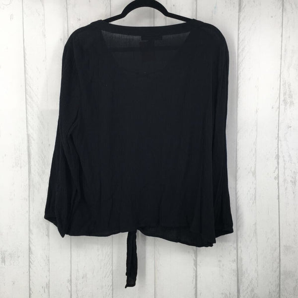 1X Lace up l/s top