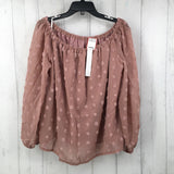 XL Textured l/s top