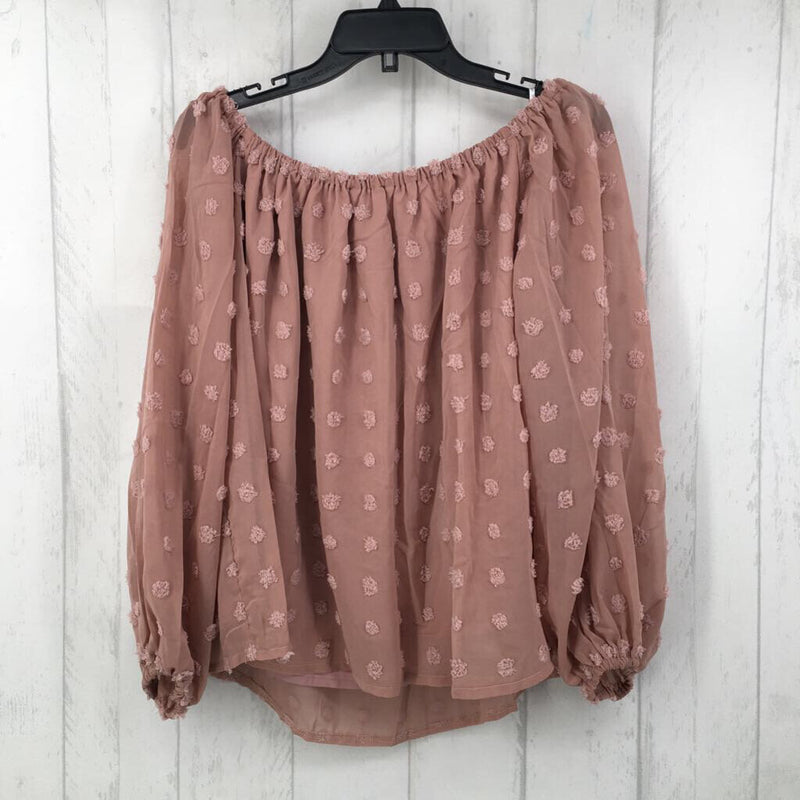 XL Textured l/s top