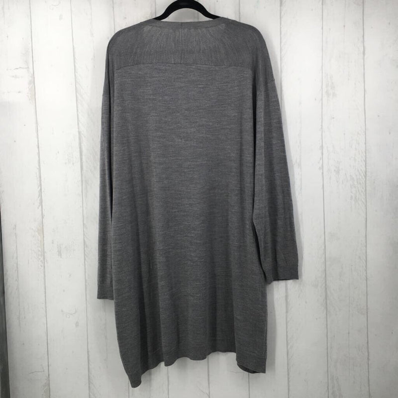 3X Crewneck tunic sweater