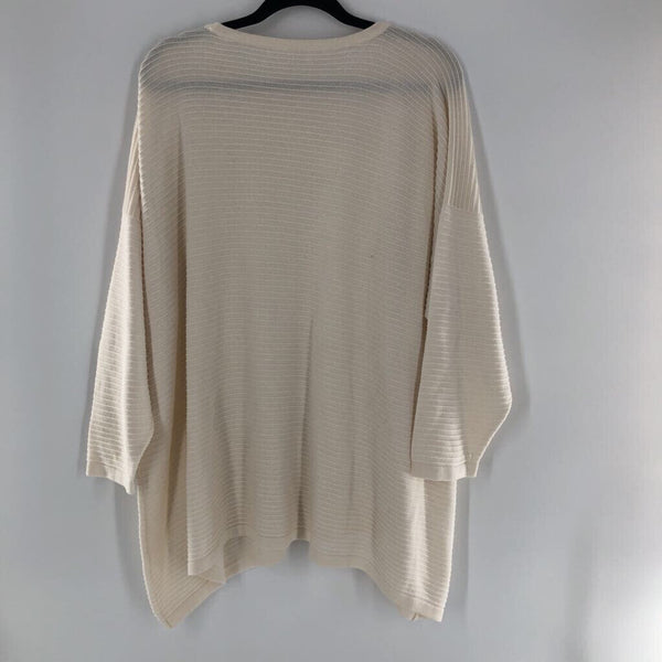 0/S Ribbed dolman slv sweater