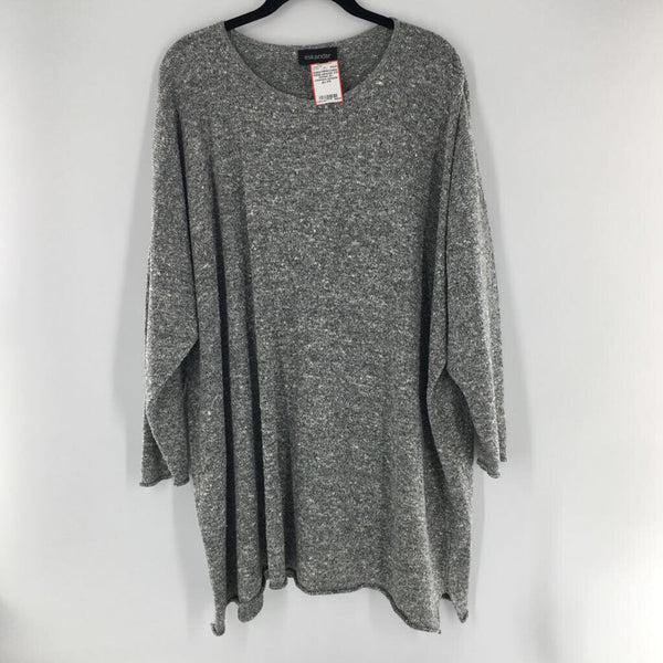 0/S Dolman slv crewneck sweater